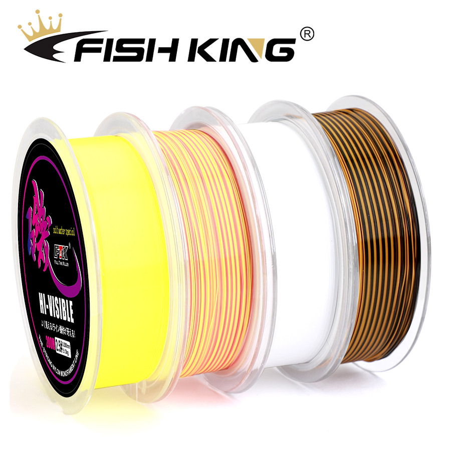 Copolymer Line - FISH KING-Ligne de pêche semi-flottante en