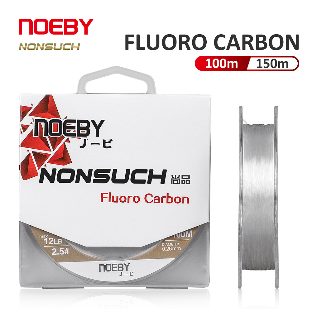 Copolymer Line - Noeby-ligne de pêche à revêtement fluorocarbone,