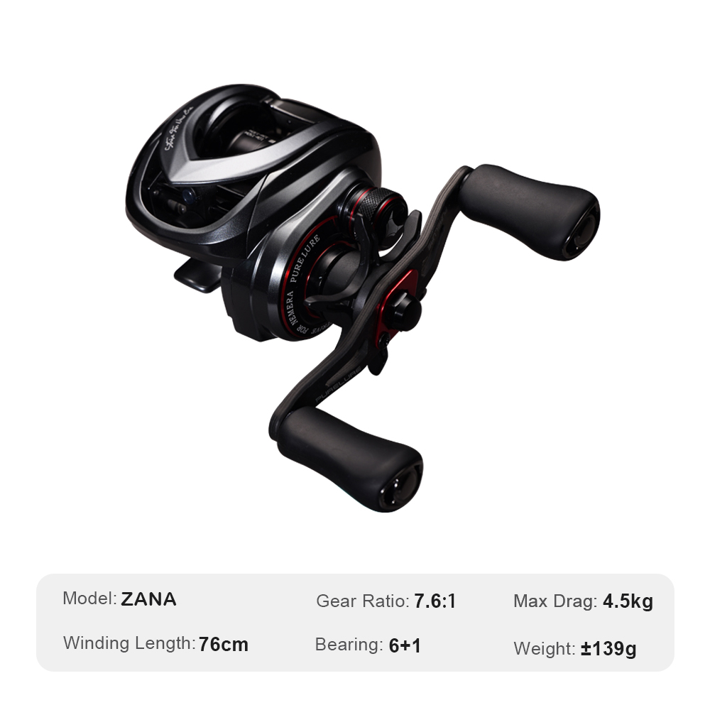 PURELURE ZANA 139g cadre en al - Abu Garcia Reel Max avis et prix